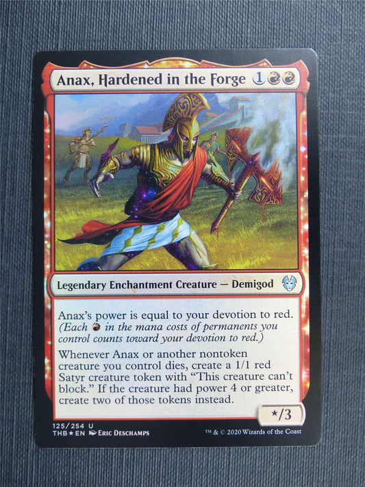 Anax Hardened in the Forge Foil - Theros Collector Ed - Mtg Magic Cards #3L3