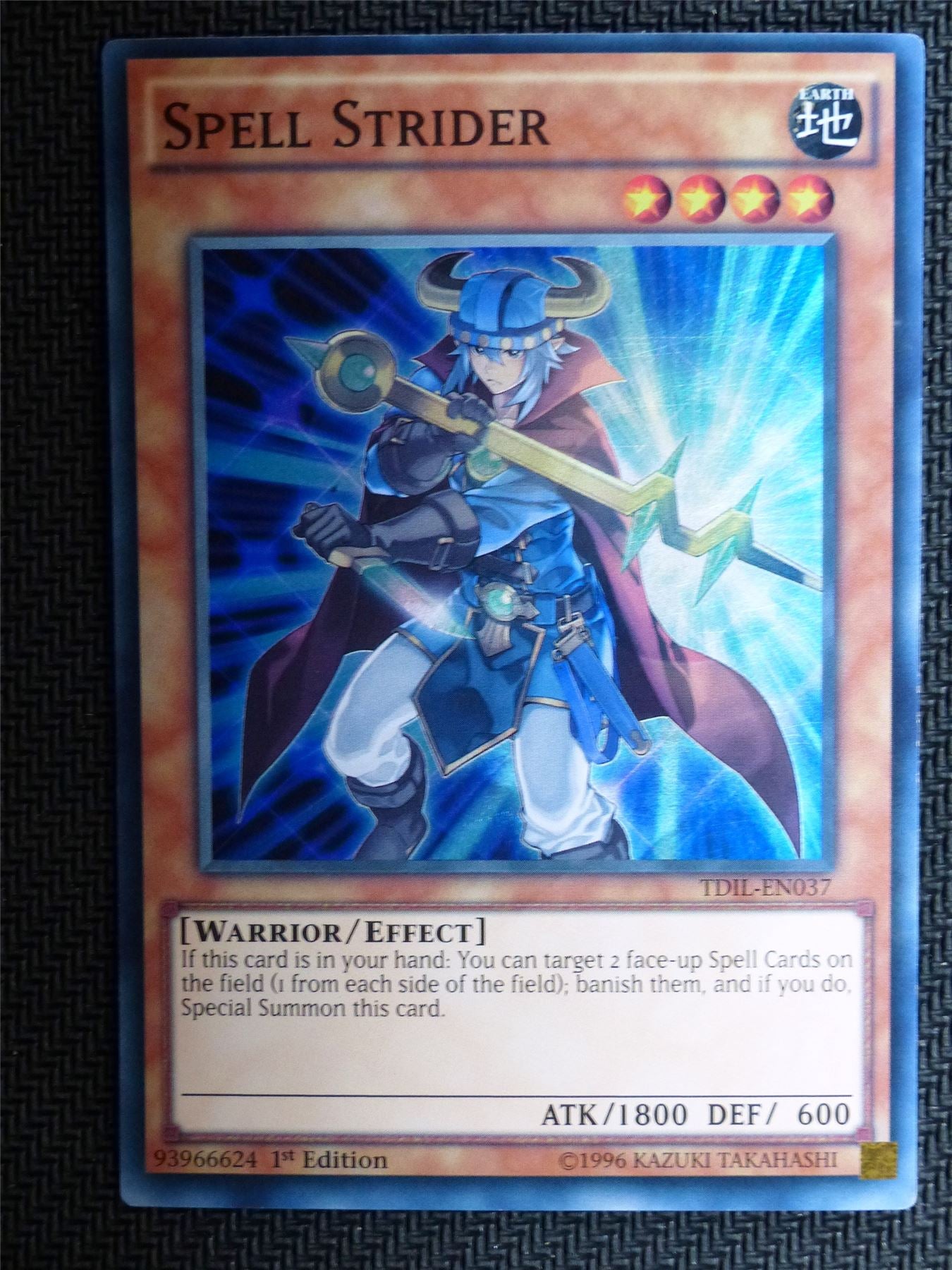 Spell Strider - TDIL - Super Rare - Yugioh Card # 1I8