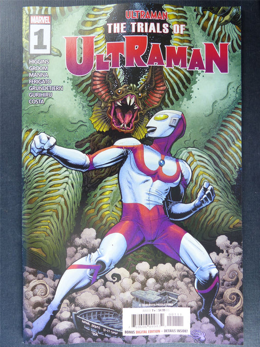 The Trials of ULTRAMAN #1 - May 2021 - Marvel Comics #DX