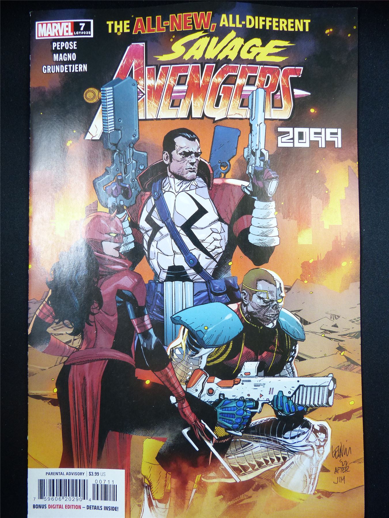 Savage AVENGERS 2099 #7 - Jan 2023 - Marvel Comics #UX