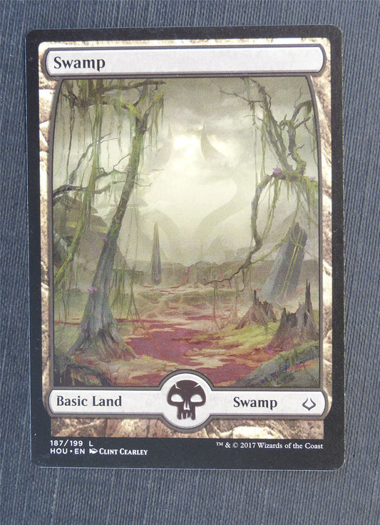 Swamp Full Art 187/199 - Mtg Magic Cards #5ET