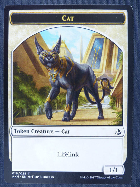 Cat / Sunscourge Champion Token - Mtg Magic Cards #3AG