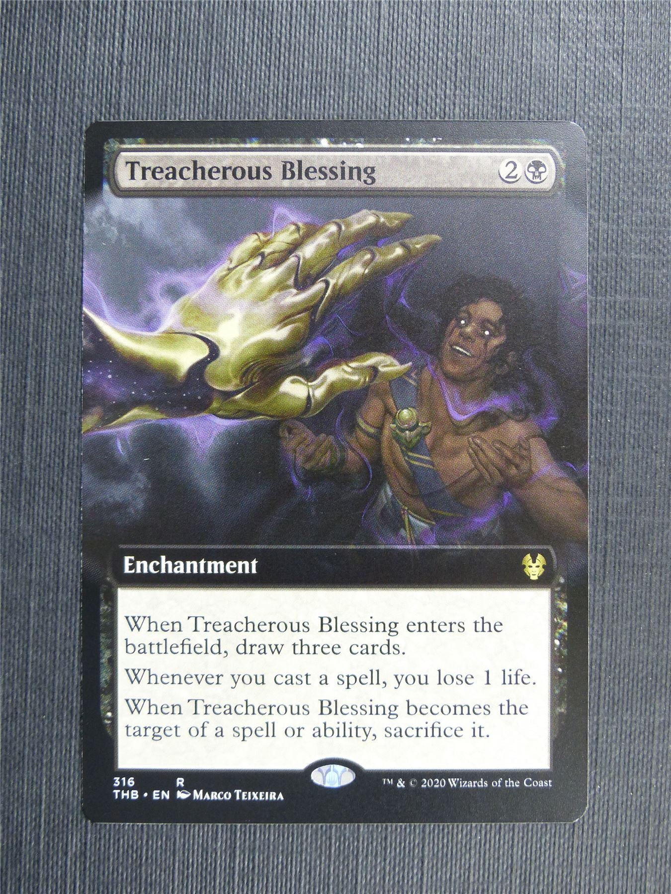 Treacherous Blessing Extended Art  #3HZ
