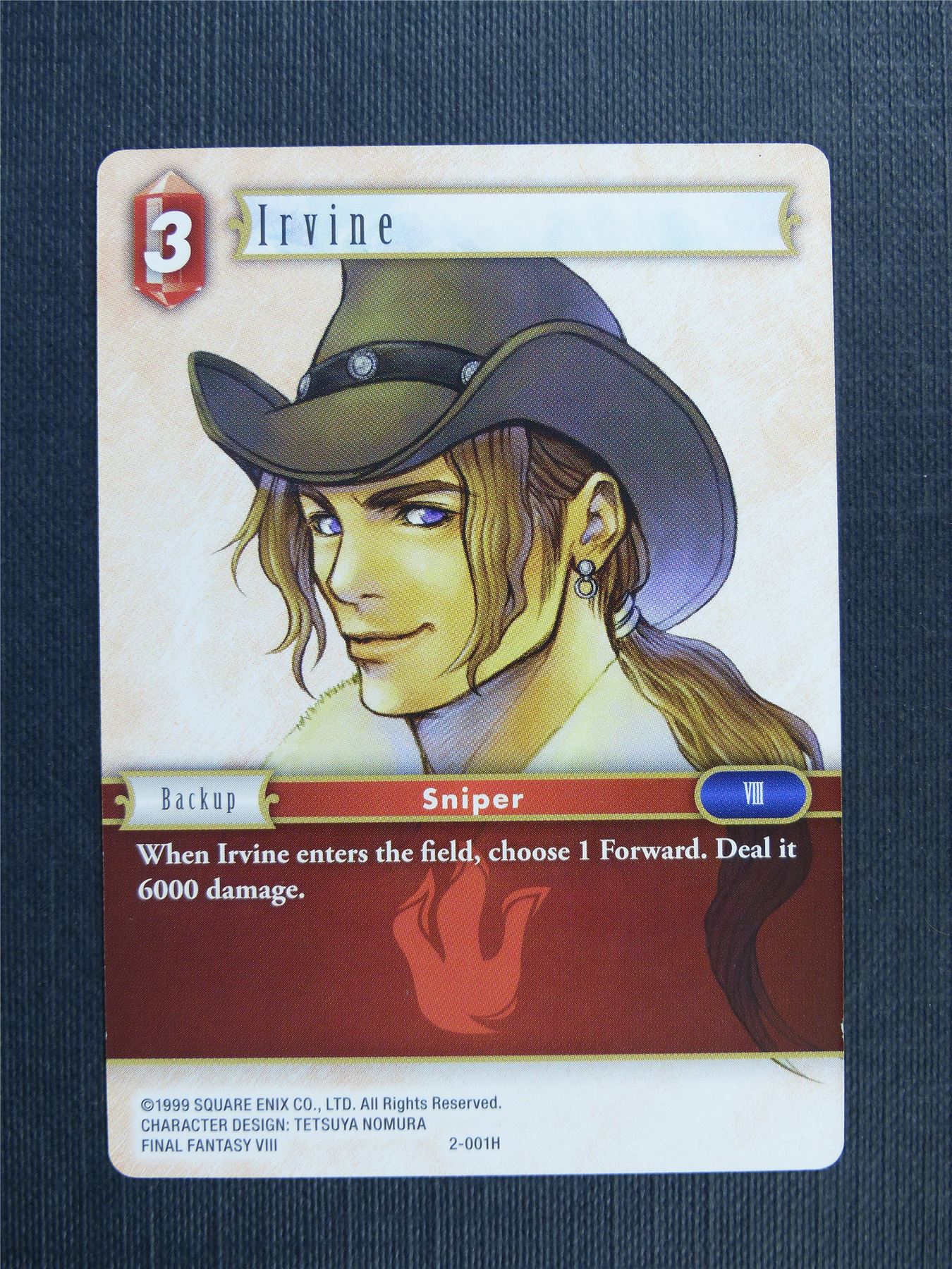 Irvine 2-001H - Final Fantasy Cards #2QB