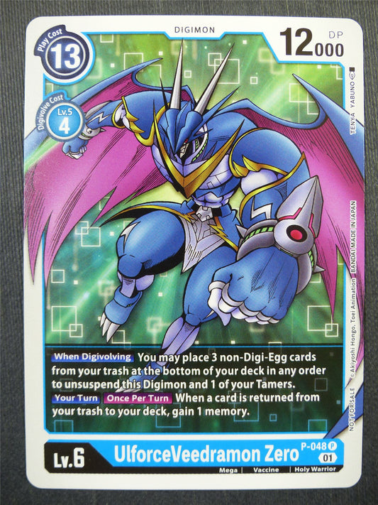 UlforceAeroVeedramon Zero P-047 Promo - Digimon Cards #4VB