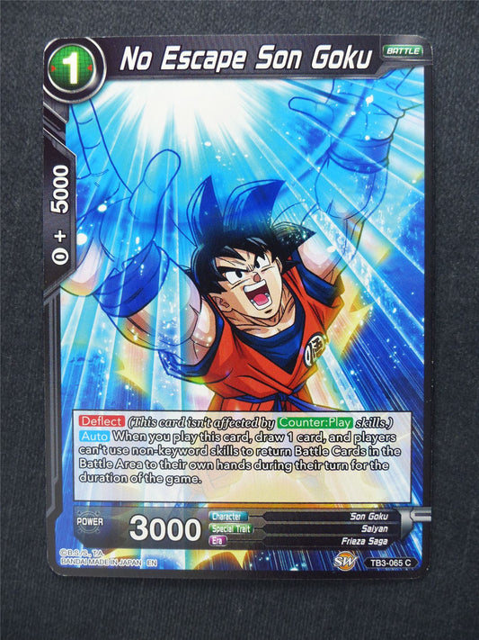 No Escape Son Goku - Dragon Ball Super Cards #CI