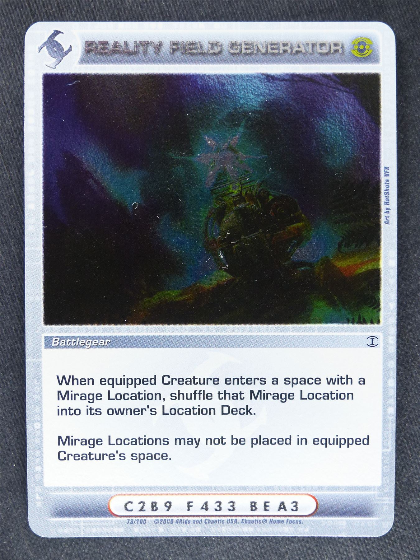 Reality Field Generator 73/100 Foil - Chaotic Cards #JF