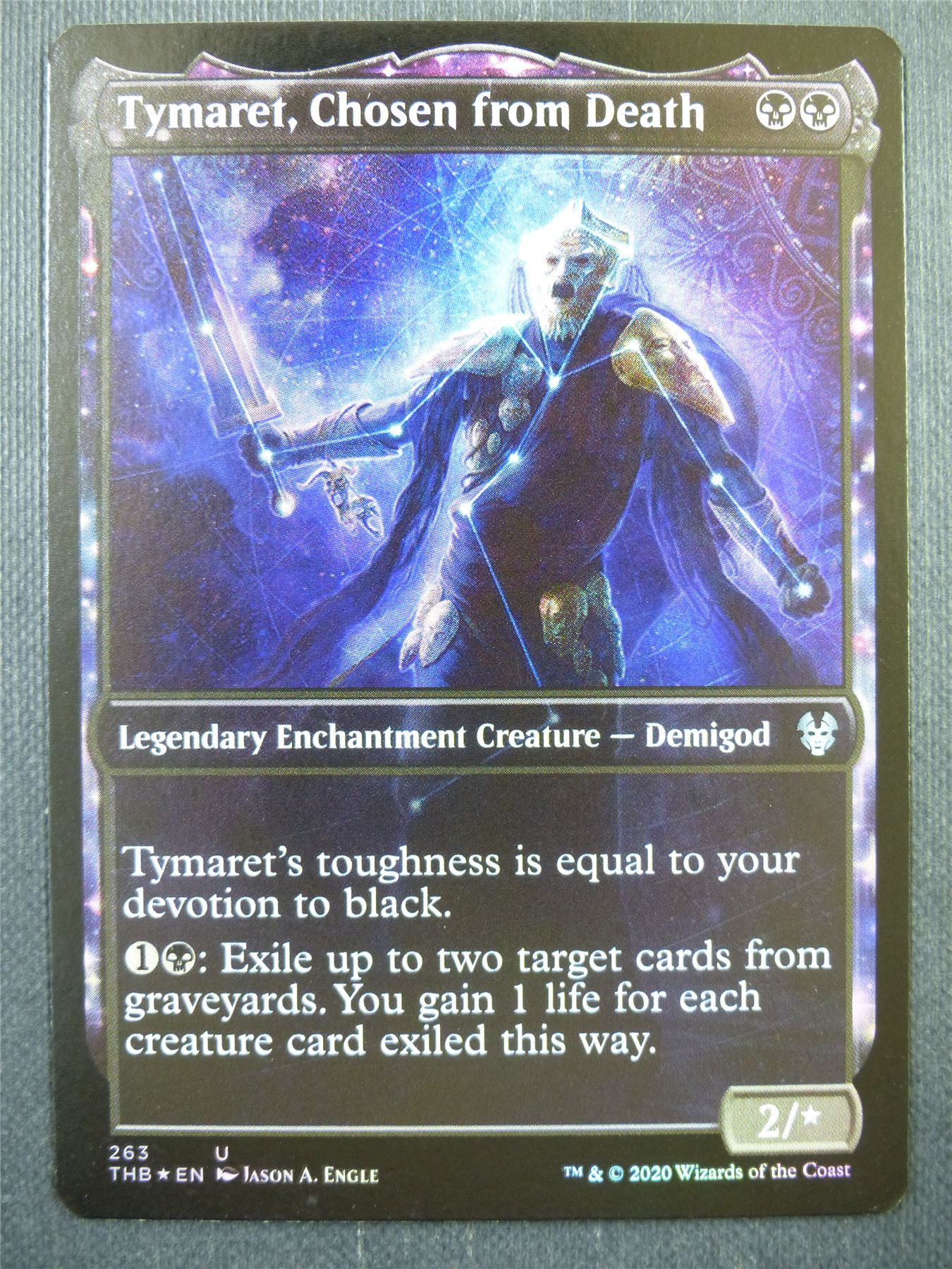 Tymaret Chosen from Death Showcase Foil - Mtg Card #4NC