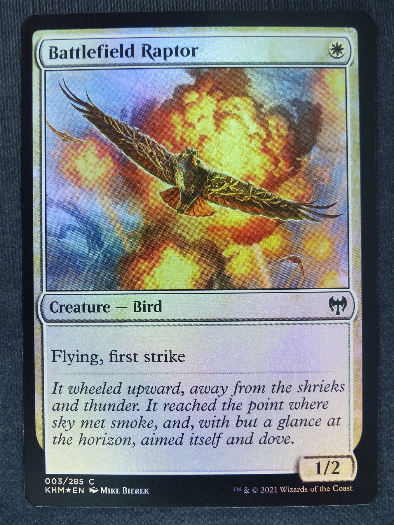 Battlefield Raptor Foil Collector