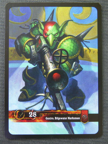 Gaxtro Bilgewater Marksman - Uncommon - Holo - World Of Warcraft #1LM