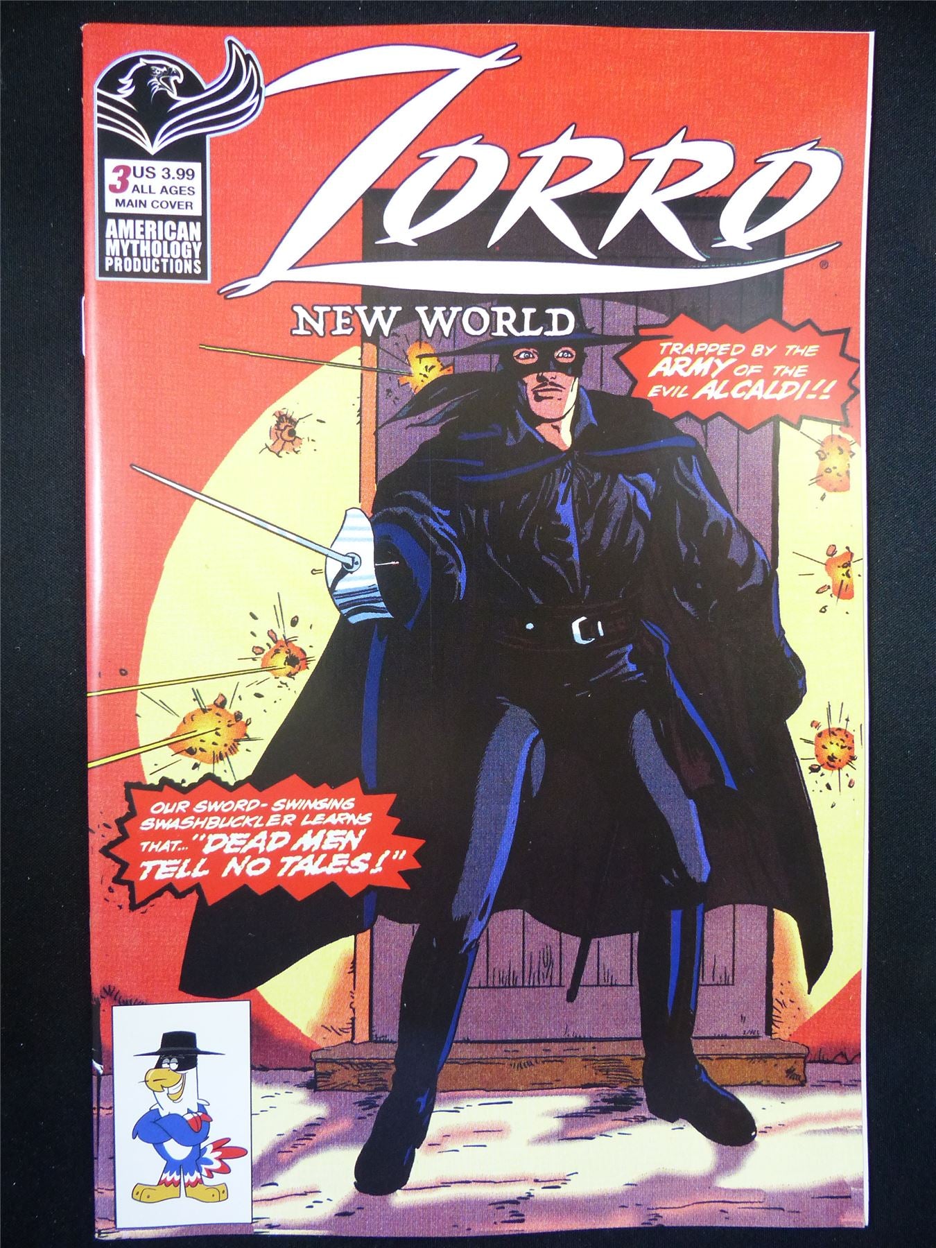 ZORRO: New World #3 - Feb 2023 - Mythology Comic #2J4