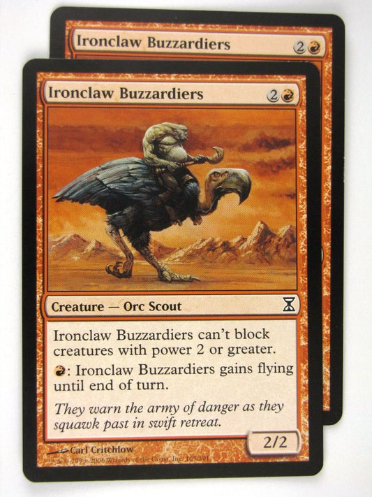 MTG Magic: The Gathering Cards: IRONCLAW BUZZARDIERS x2: TSP