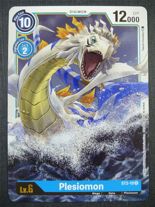 Plesiomon ST2-10 R - Digimon Card #9FH