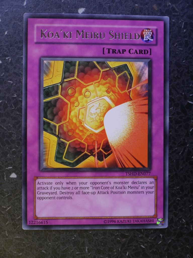 Yugioh Cards: KOA'KI MEIRU SHIELD TSHD SUPER RARE # 4A59