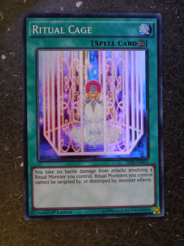 Yugioh Cards: RITUAL CAGE THSF SUPER RARE # 3D39