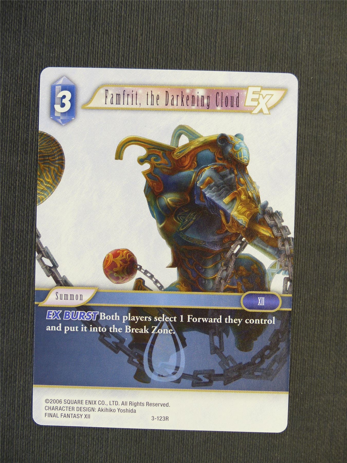 Famfrit the Darkening Cloud 3-123R - Final Fantasy Cards #5UI