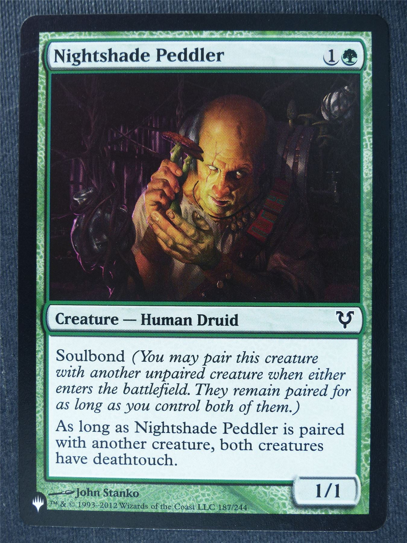 Nightshade Peddler - Mtg Magic Cards #1S4