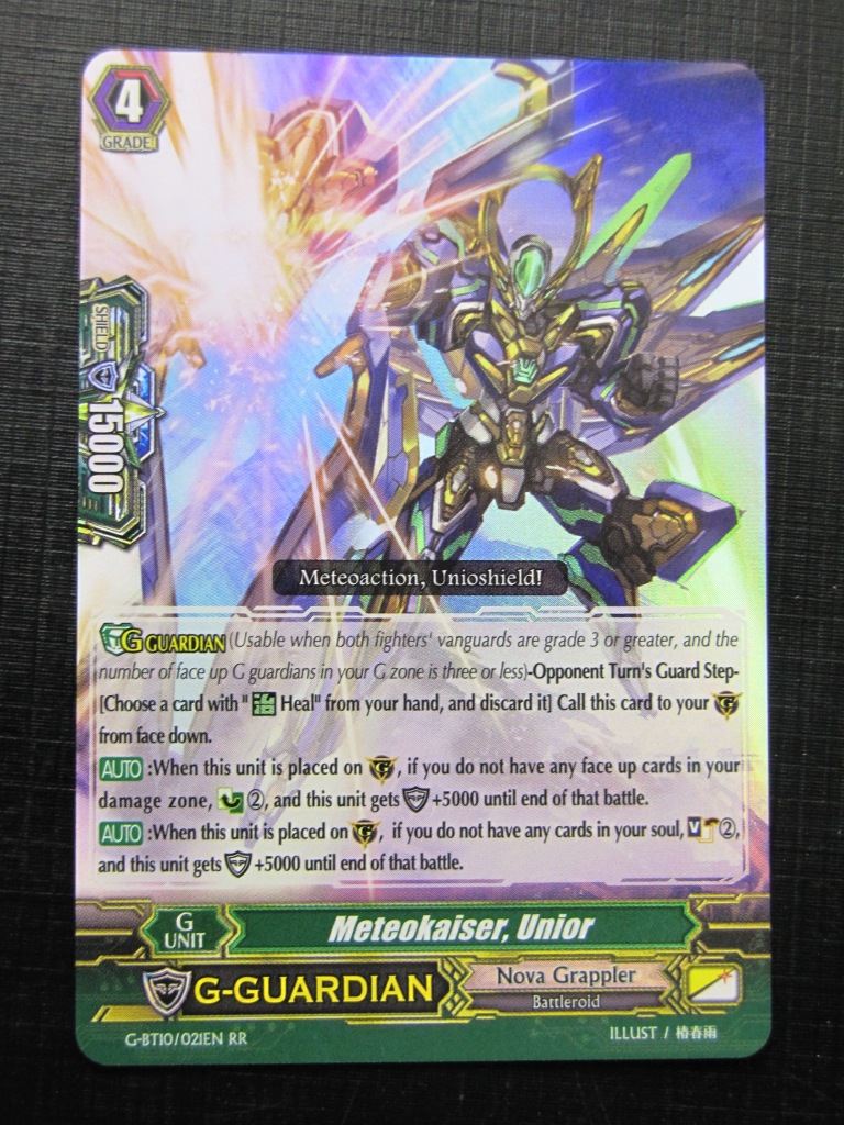 Meteokaiser Unior G-BT10 RR - Vanguard Card # 8H17