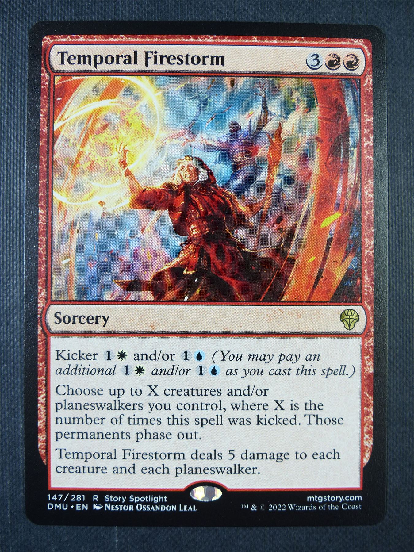 Temporal Firestorm - Dominaria United Mtg Card #7GQ