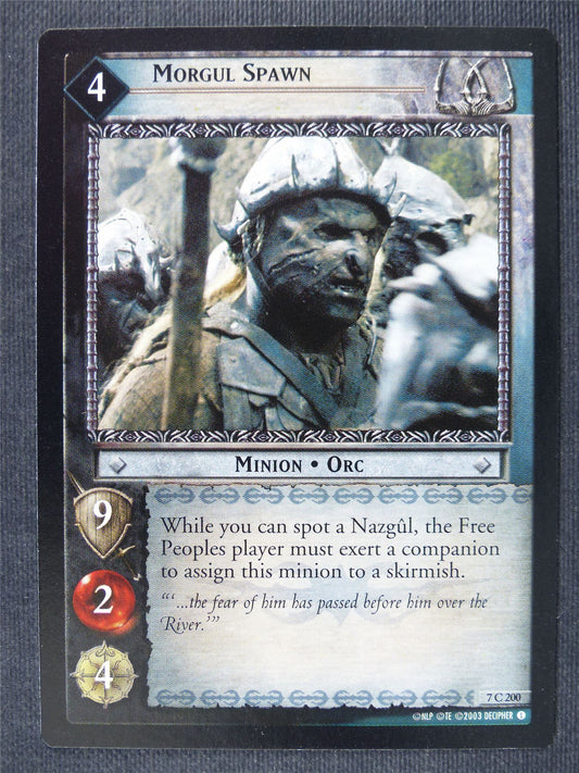 Morgul Spawn 7 C 200 - LotR Cards #3K9