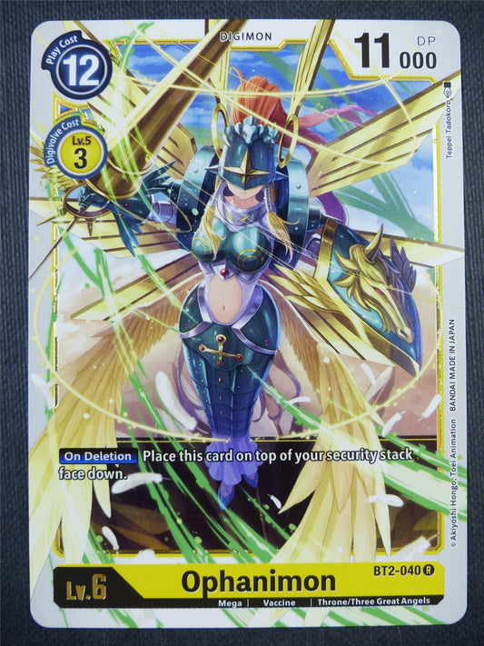Ophanimon BT2-040 R - Digimon Card #9FN