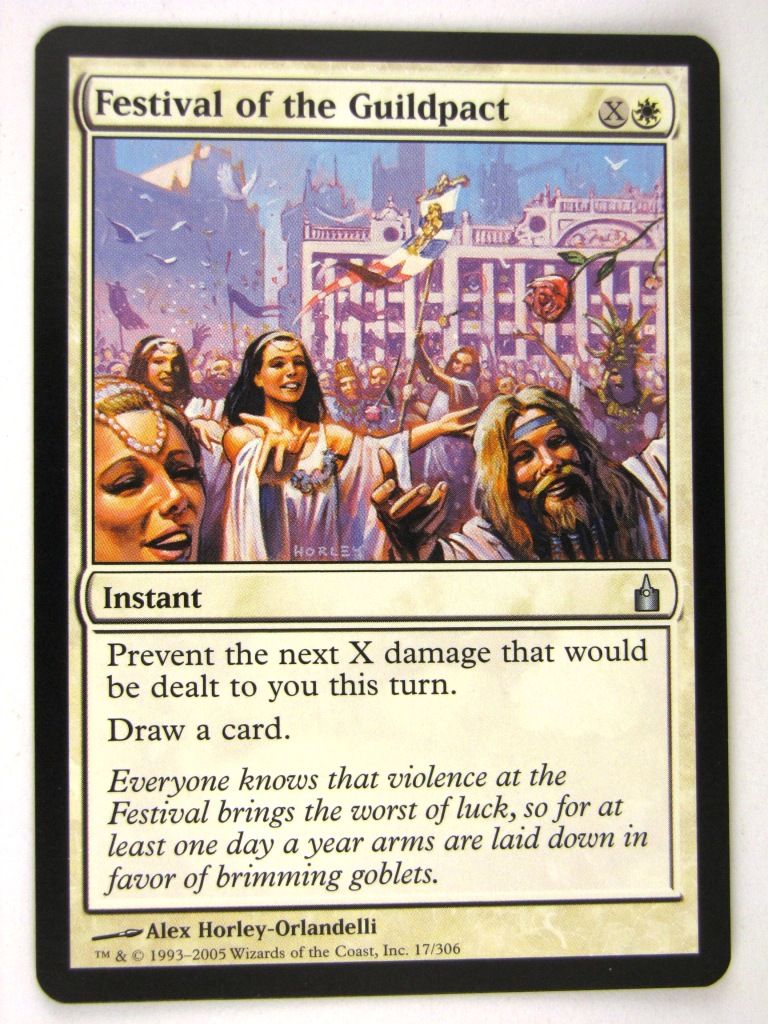 MTG Magic: the Gathering Cards: FESTIVAL OF THE GILDPACT: RAV