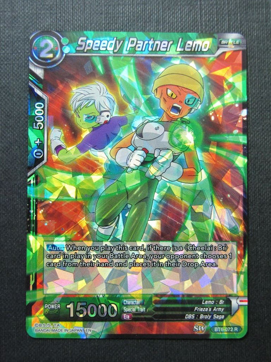 Speedy Partner Lemo R - Dragon Ball Super Cards #SK