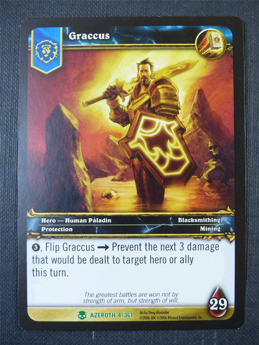 Graccus 4/361 - WoW Card #1CD
