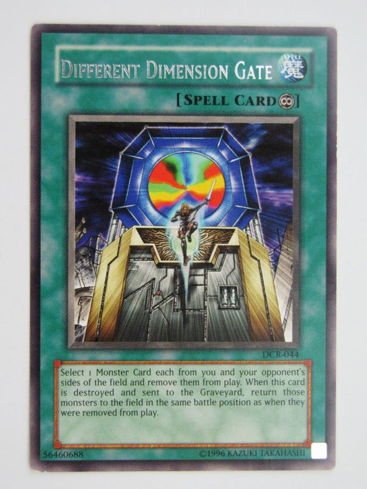 Yugioh Cards: DIFFERENT DIMENSION GATE DCR RARE # 32C34