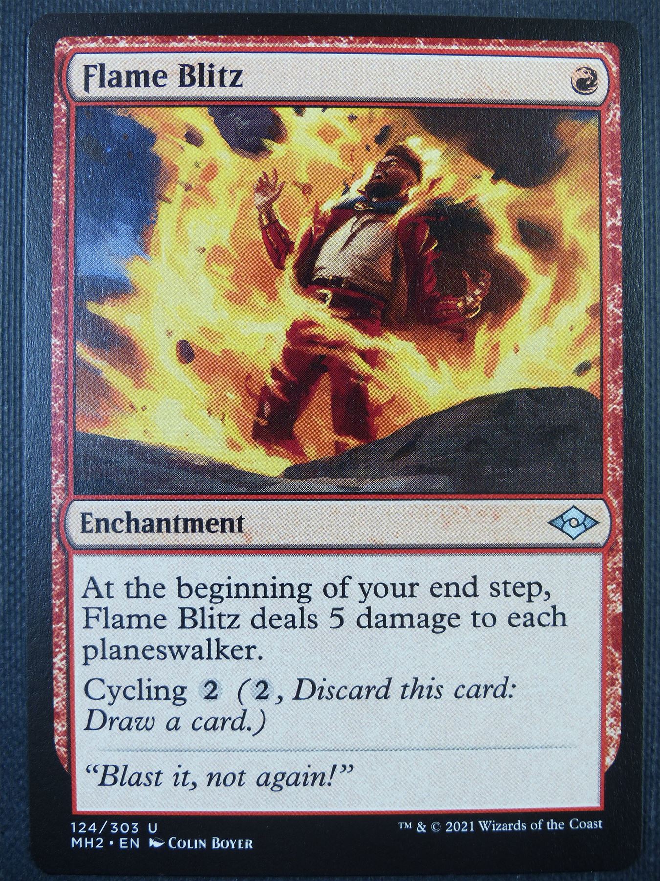 Flame Blitz - Mtg Card #6M5