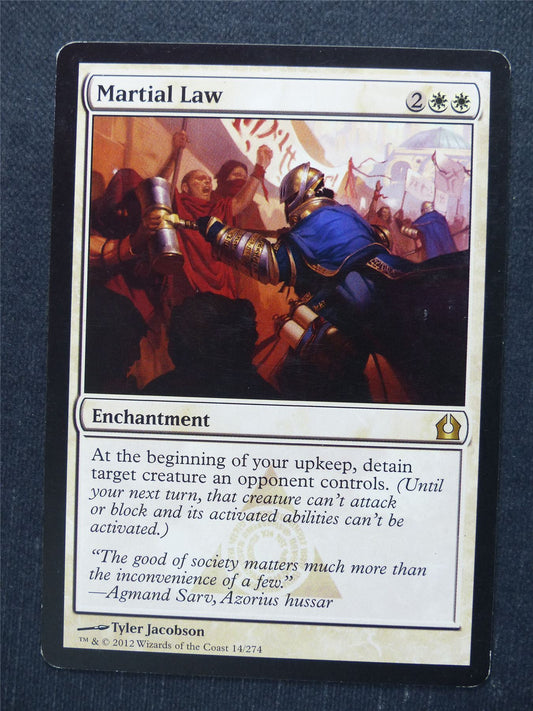 Martial Law - Mtg Magic Cards #Q8