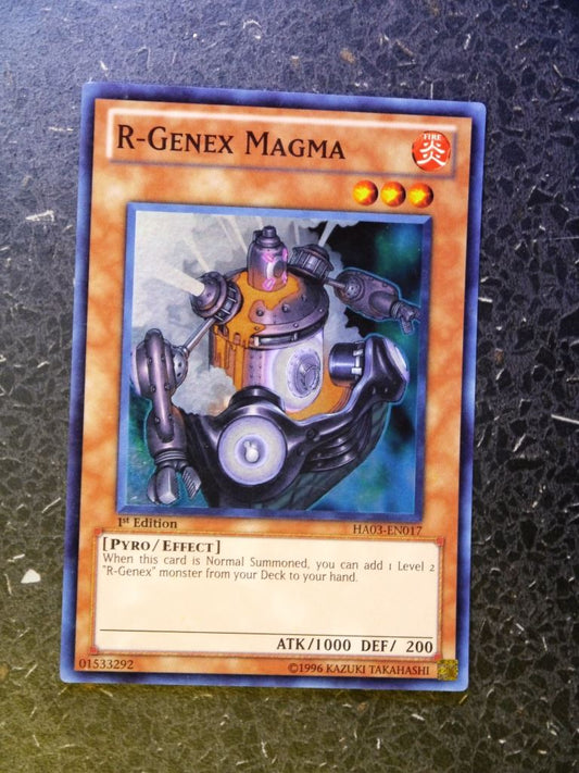 Yugioh Cards:R-GENEX MAGMA  HA03 SUPER RARE # H16