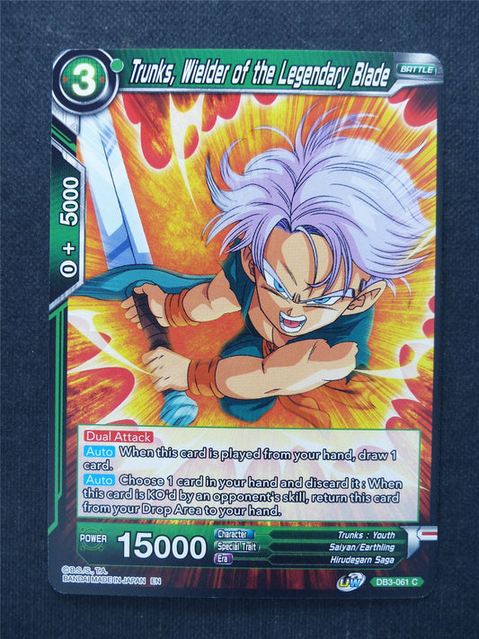 Trunks Wielder of the Legendary Blade