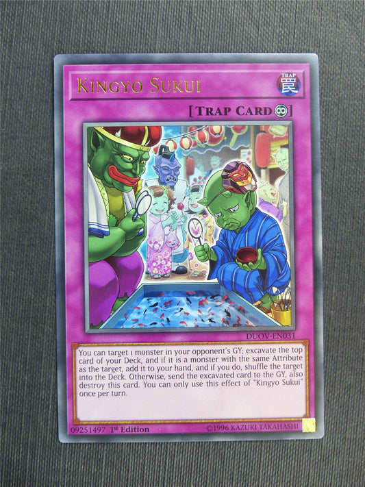 Kingyo Sukui DUOV Ultra Rare - 1st ed - Yugioh Cards #2XV