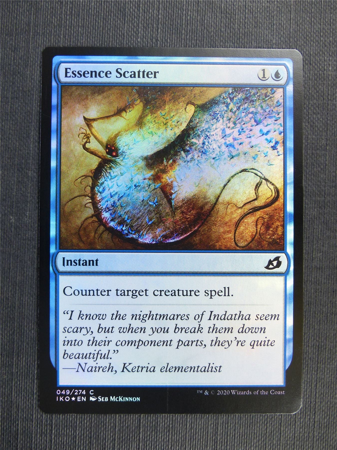 Essence Scatter Foil - IKO - Mtg Card