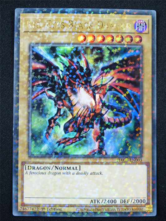 Red-Eyes Black Dragon HAC1 Terminal Rare - 1st ed Yugioh Card #1OB