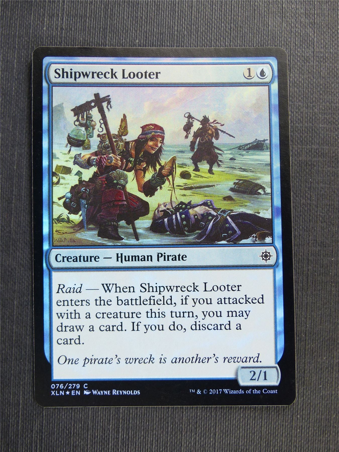 Shipwreck Looter Foil - Mtg Magic Cards #58R