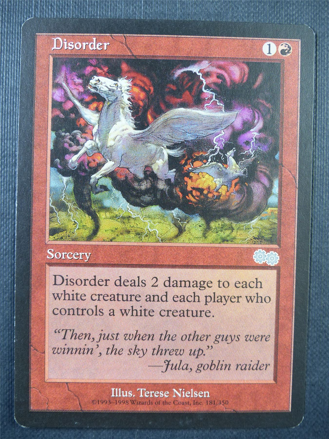 Disorder - Urza's Saga - Mtg Card #74M