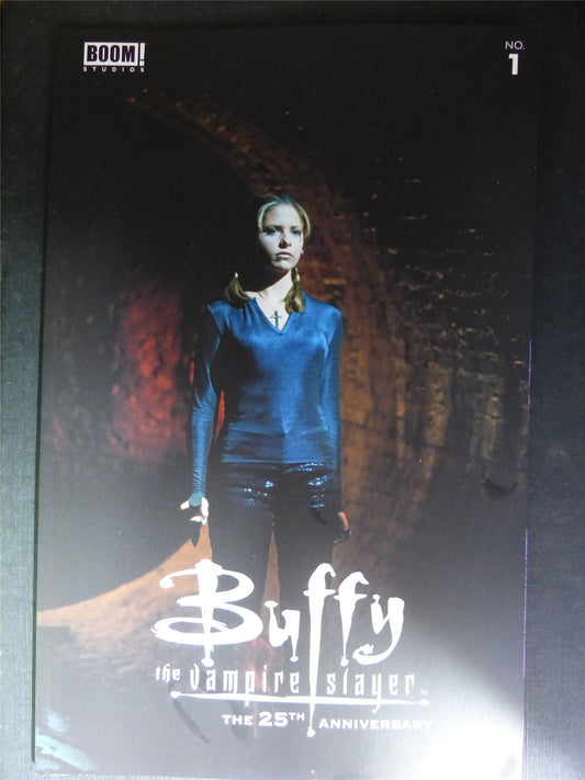 BUFFY the VAMPIRE Slayer: 25th anniversary #1 photo cover - Mar 2022 - Boom! Comic #9G3