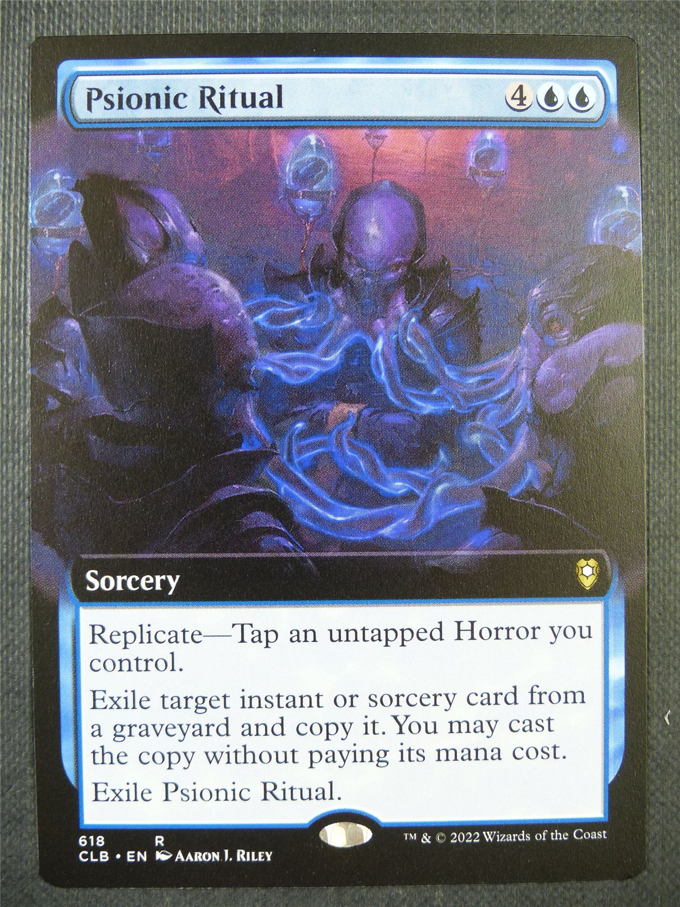 Psionic Ritual Extended art - Mtg Card #6TI
