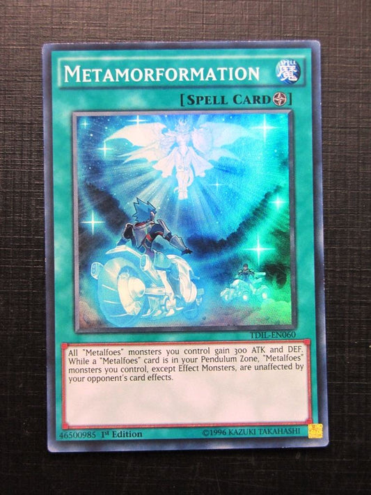 Yugioh Cards: METAMORFORMATION TDIL SUPER RARE # 28I42