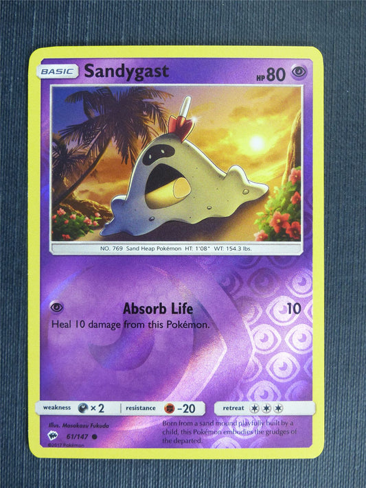 Sandygast 61/147 Reverse Holo - Pokemon Cards #1R3