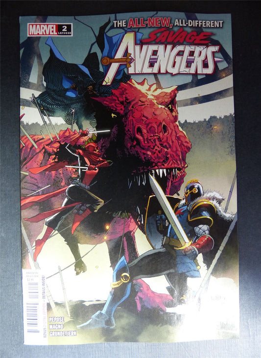 Savage AVENGERS #2 - Aug 2022 - Marvel Comics #33P