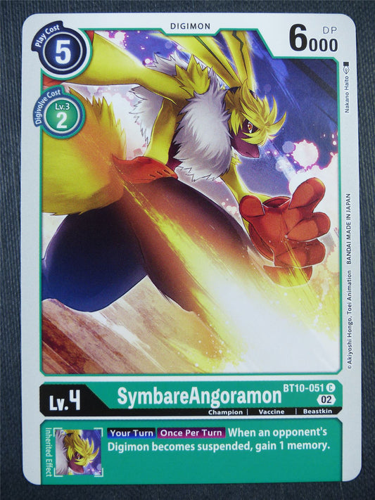 SymbareAngoramon BT10-051 - Xros Encounter - Digimon Card #99C