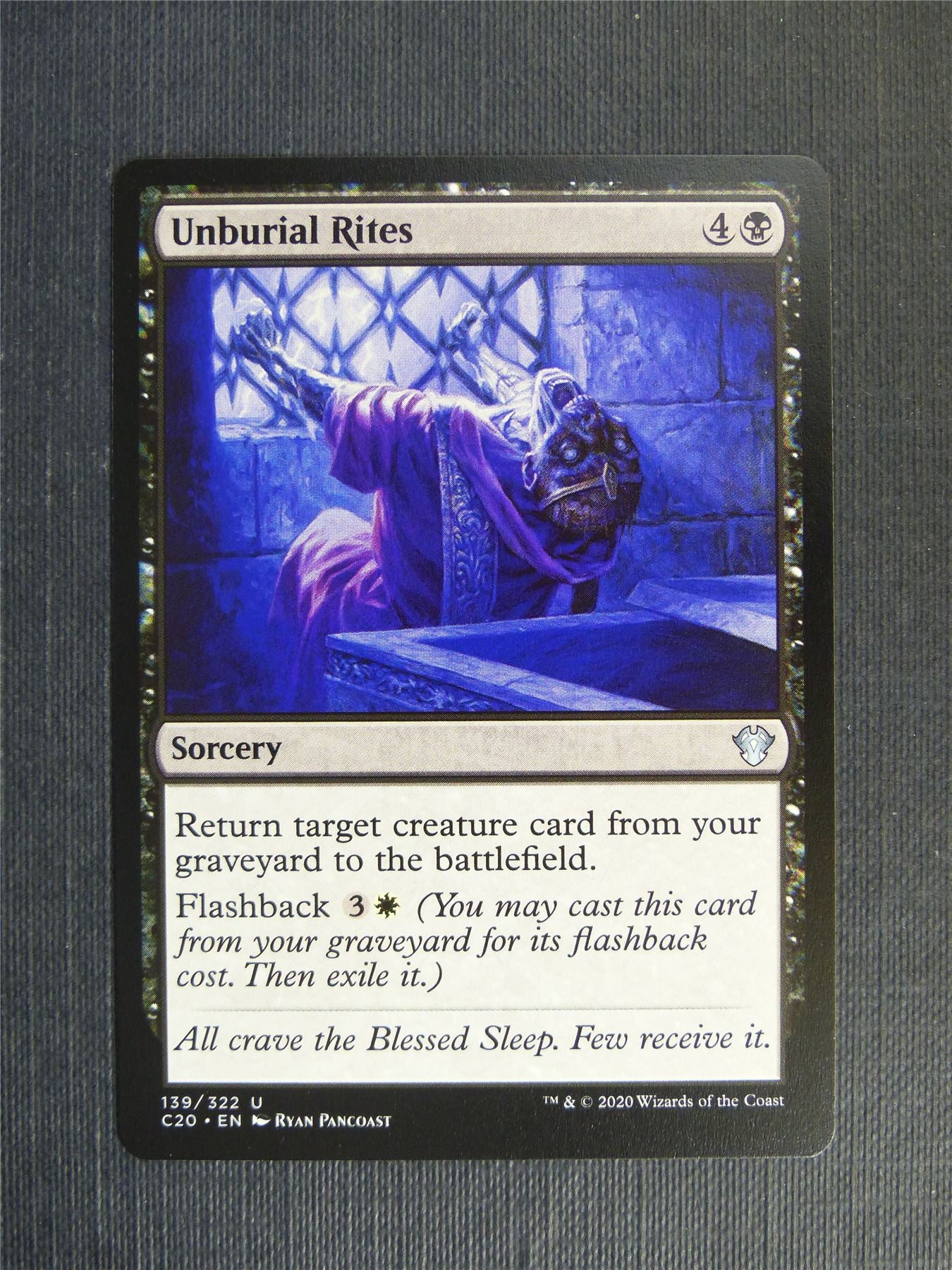 Unburial Rites - C20 - Mtg Card