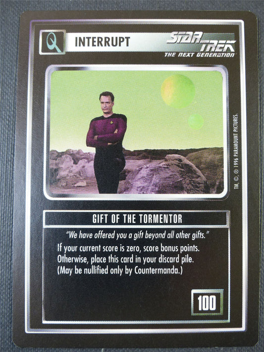Gift of the Tormentor - NG - Star Trek Card #672