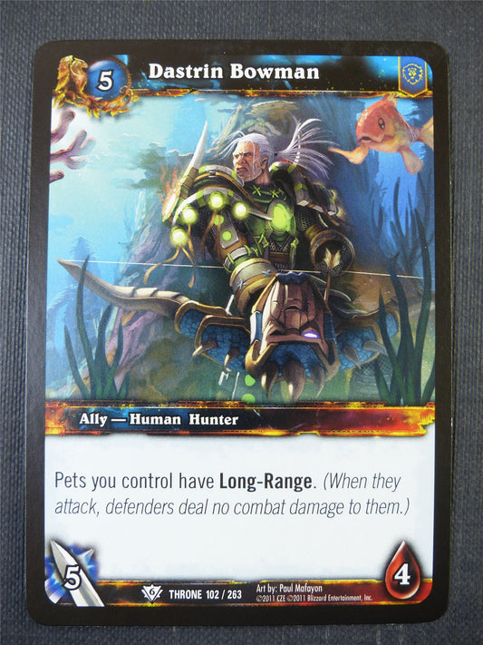 Dastrin Bowman 102/263 - WoW Card #1BI