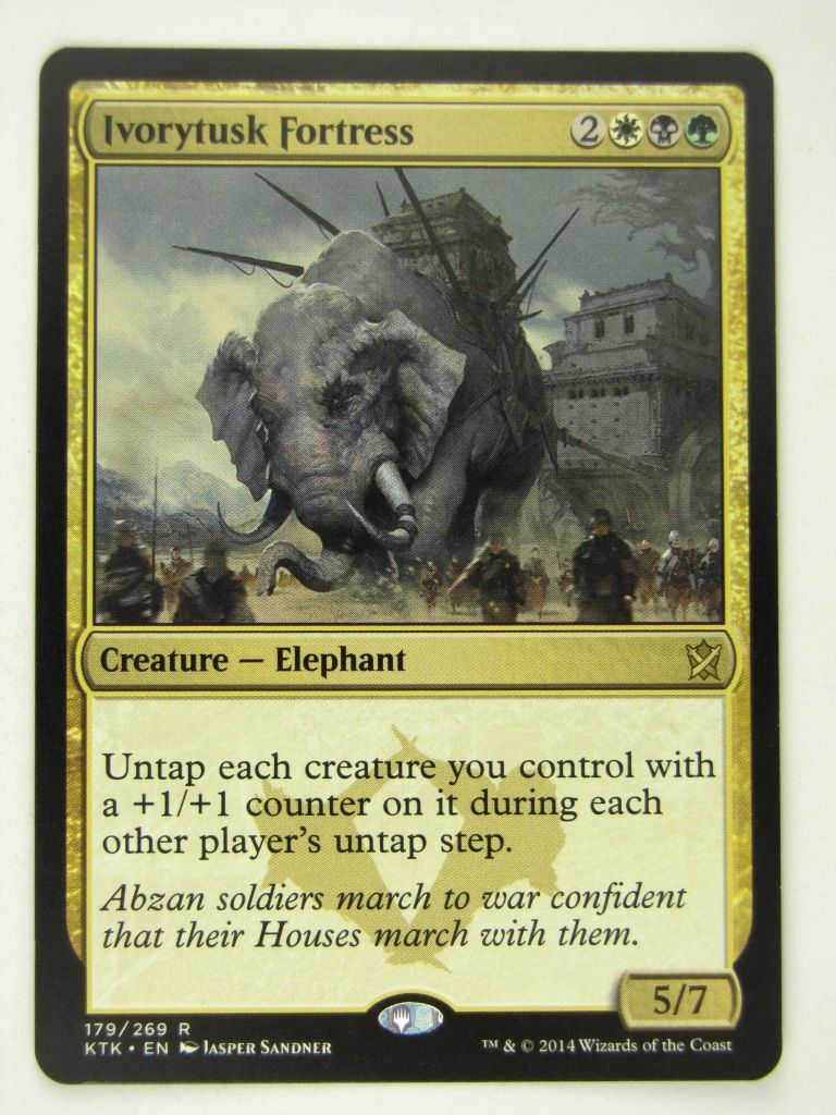 MTG Magic Cards: IVORYTUSK FORTRESS # 15C60