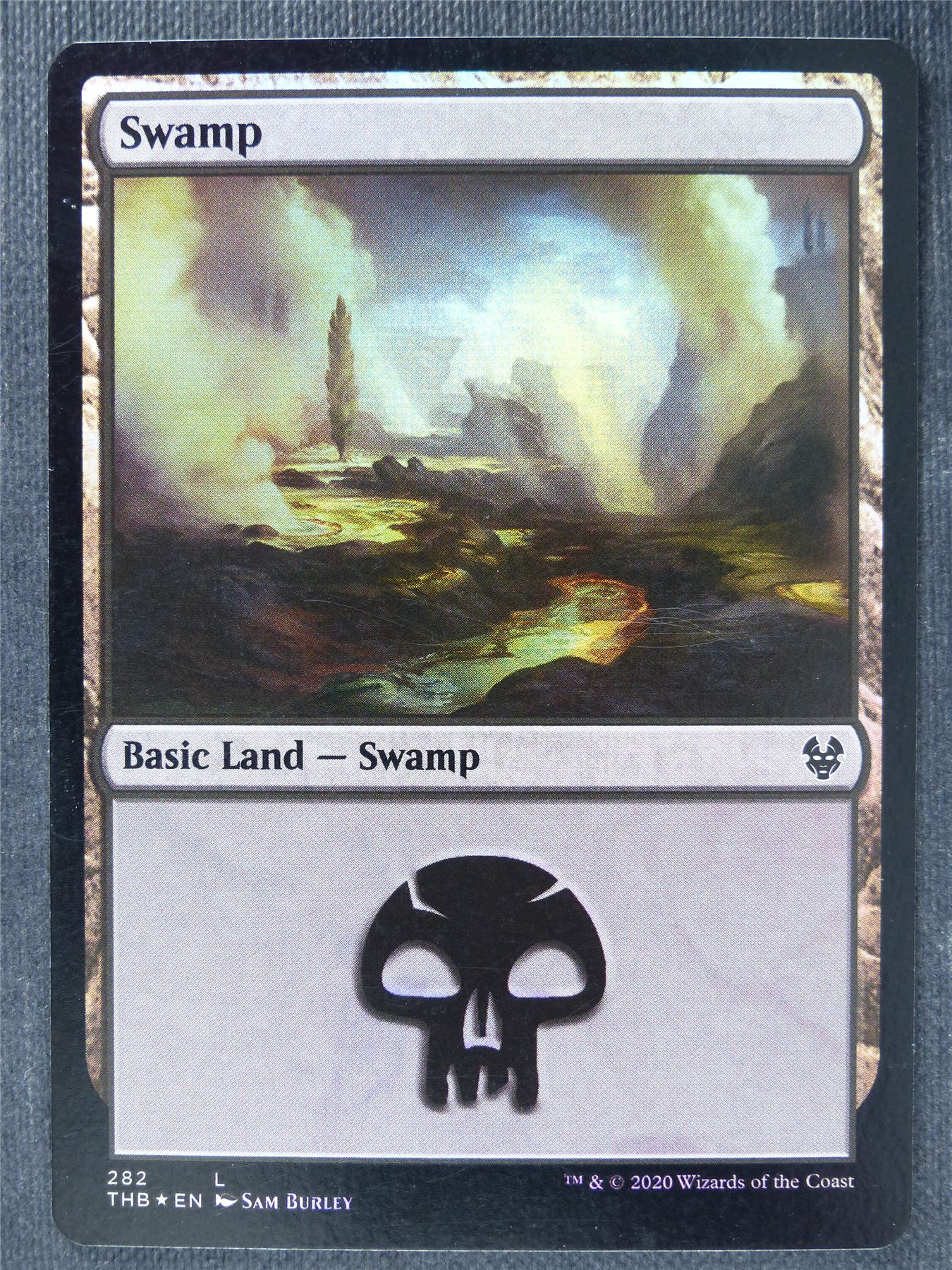 Swamp 282 Foil - Mtg Magic Cards #RL