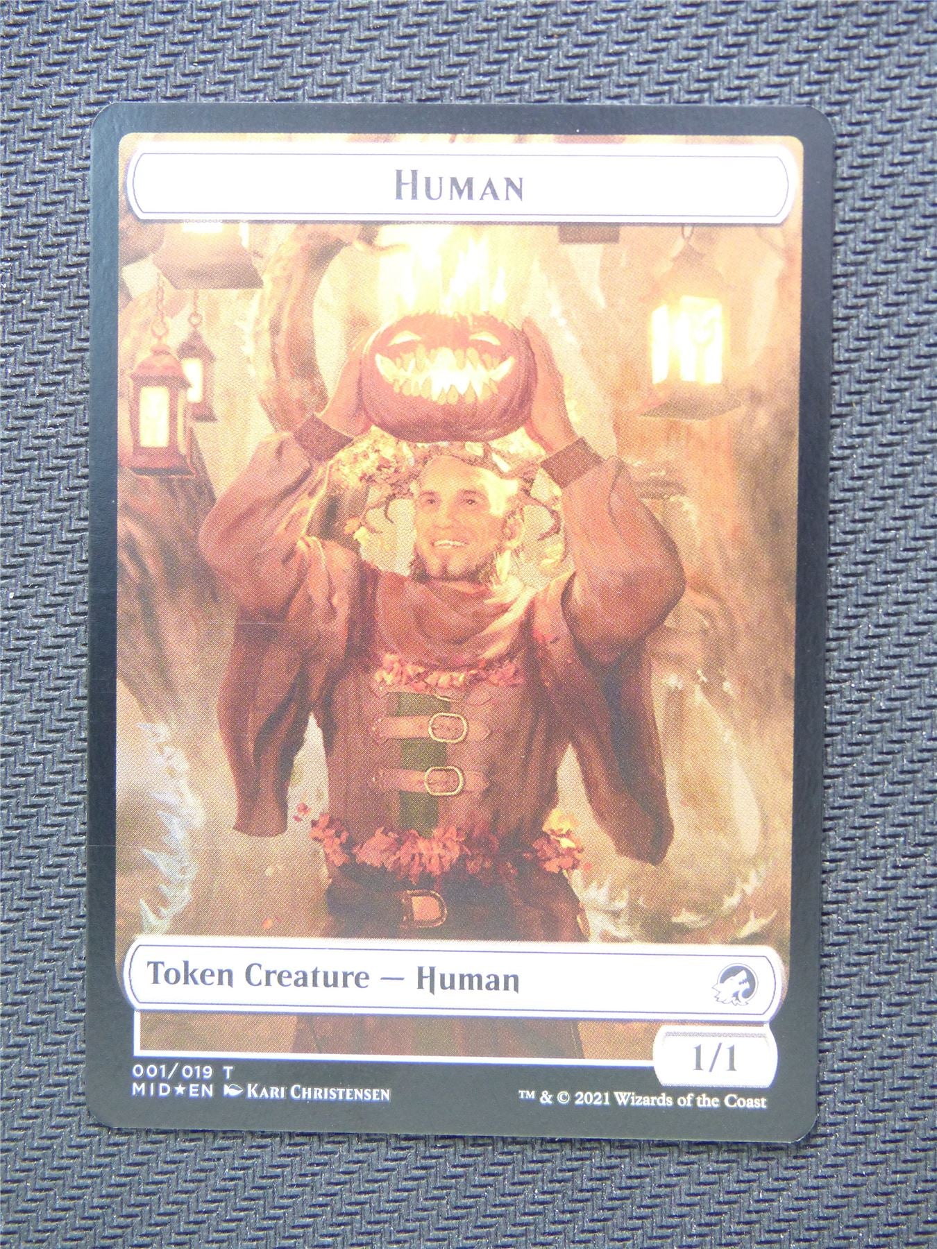 Devil and Human Foil Token - Innistrad - Mtg Card #3HJ